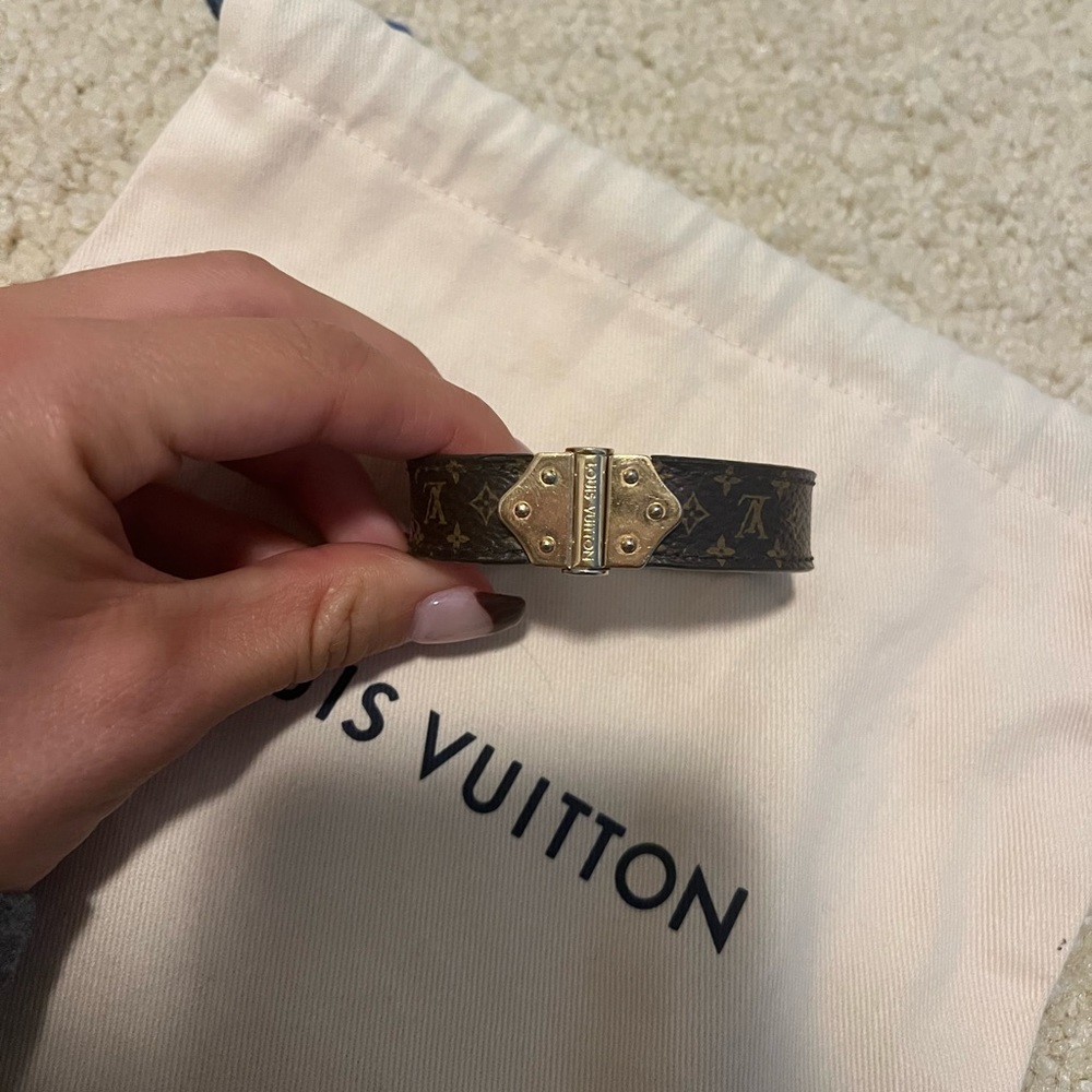 Louis Vuitton Nano Monogram Bracelet Monogram Canvas and Metal 17